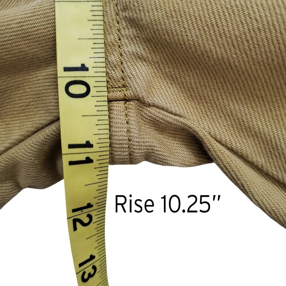 Lucky Brand Mid Rise Crop Wide Leg Jean Color Bronze Mist Size 30 - Picture 14 of 16